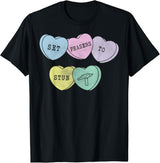 Star Trek Original Series Valentine’s Day Candy T-Shirt T-Shirt