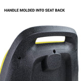 E-AUC11188 Deluxe Yellow Seat for John Deere Lawn Tractors X360, X340, X324, X320, X300R, X304, X300, X305R, X310, X330, X350, X350R, X354, X384, X380, X370, X394, X390, X580, X570+