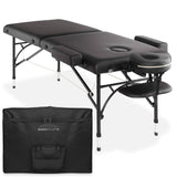Professional Portable Bi-Fold Massage Table with Aluminum Legs