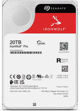 Seagate IronWolf Pro 20TB NAS Internal Hard Drive HDD ?C CMR 3.5 Inch SATA 6Gb/s 7200 RPM 256MB Cache for RAID Network Attached Storage, Rescue Services (ST20000NE000)