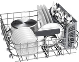 Bosch – 800 Series 24 Top Control Built-In Dishwasher with CrystalDry, Stainless Steel Tub, 3rd Rack, 42 dBa – Stainless steel