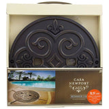 Casa Newport 20-01011 9.9×22 Bronze Metal Skimmer Lid