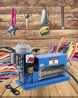 Automatic Wire Stripping Machine for 0.06 -1.5, [High Precision] [75 ft/min] Wire Stripper Tool with An Extra Manual Crank, Electric Wire Stripper for Scrap Cable Copper Recycling
