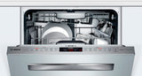 Bosch – 800 Series 24 Top Control Built-In Dishwasher with CrystalDry, Stainless Steel Tub, 3rd Rack, 40 dBa – Stainless steel