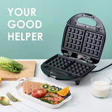 Shinysix Breakfast Maker Stainless Steel Electric Bread Machine for Multifunctional Waffle Heating Panini Steak Pan