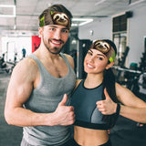 Elastic Exercise Headband for Men & Women Moisture Wicking Athletic for Running, Gym, Working Out Cute Sloth Pattern