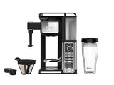 Ninja Single-Serve, Pod-free Coffee Maker Bar with Hot and Iced Coffee, Auto-iQ, Built-in Milk Frother, 5 Brew Styles, and Water