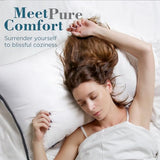 viewstar Bed Pillows King Size Set of 2, Hotel Quality, Down Alternative Big Pillow for Back, Stomach or Side Sleepers, Firm