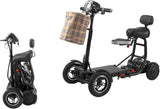 Generic 2022 New United Mobility City Slicker Battery Powered Mobility Scooter Heavy Duty Lightweight Folding 17 Miles Range Scooter (White)