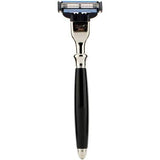 The Art of Shaving Fusion Classic Razor, Nickel and Black