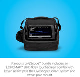 Garmin Panoptix LiveScope Ice Fishing Bundle, Includes ECHOMAP UHD 93sv Combo and Panoptix LiveScope Sonar Transducer