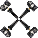 Autel TPMS Sensor MX-Sensor TPS218-315MHz+433MHz 2 in 1 Dual Frequency Replaced OEM Tire Pressure Sensor Universal Programmable Screw-in Sensor Sets of 4 (Rubber Valves)