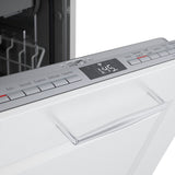 Bosch – 800 Series 18 Top Control Smart Built-In Dishwasher with 3rd Rack and 44 dBA – Custom Panel Ready