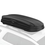 Yakima Roof Cargo Carrier, Vehicle Rooftop Hard Shell Travel Storage Box with SKS Lock, SkyBox NX XL, 18 Cubic Feet, Black