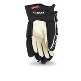 CCM JetSpeed FT350 Hockey Gloves – Senior – Navy/White – 15.0×22