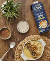 SOWN Organic Oat Creamer Unsweetened – Barista Oat Milk Non Dairy Coffee Creamer – Plant Based, Dairy-Free, Vegan, 0g Added Sugar, Gluten-Free, Non-GMO, Shelf Stable – 32oz (Pack of 6)