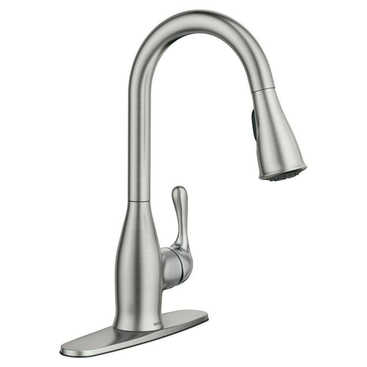 Moen Kaden Single-Handle Pull-Down Sprayer Kitchen Faucet Stainless