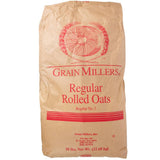 Grain Millers Regular Rolled Oats – 50 lb bag