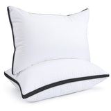 viewstar Bed Pillows King Size Set of 2, Hotel Quality, Down Alternative Big Pillow for Back, Stomach or Side Sleepers, Firm