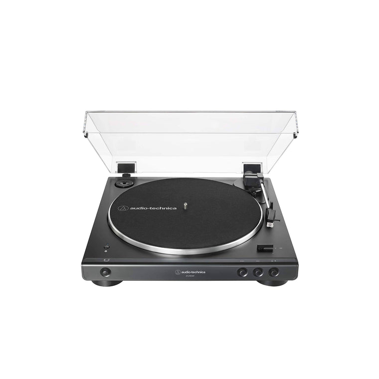Audio-Technica AT-LP60XBT-BK Fully Automatic Belt-Drive Stereo Turntable, Black