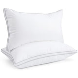 viewstar Bed Pillows King Size Set of 2, Hotel Quality, Down Alternative Big Pillow for Back, Stomach or Side Sleepers, Firm