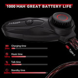 Motorcycle Bluetooth Headset V5.2 with Music Sharing, 2-Way Motorcycle Helmet Bluetooth with IP67 Waterproof, Motorcycle Communication Systems with Hi-FI Speakers for ATV/Snowmobile/Ski, 2 Pack