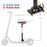 Gugxiom Electric Scooter Seat, Foldable and Adjustable Saddle Seat with Shock Absorption Foam Cushion Scooter Seat for Xiaomi M365