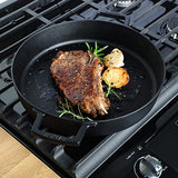 Babish Cast Iron Preseasoned Skillet, 10-Inch