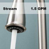 Moen Kaden Single-Handle Pull-Down Sprayer Kitchen Faucet Stainless