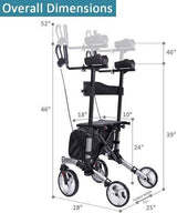 Smart Standing Upright Folding Senior Straight Upright Walker