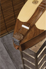 Roosebeck Grace Mountain Dulcimer 4-String Vaulted Spruce Knotwork – Walnut