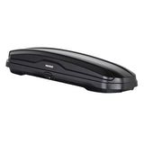 Yakima Roof Cargo Carrier, Vehicle Rooftop Hard Shell Travel Storage Box with SKS Lock, SkyBox NX XL, 18 Cubic Feet, Black