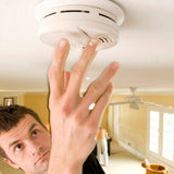 Kidde Firex Hardwired Smoke Detector with Ionization Sensor, 9-Volt Battery Backup, and Front Load Battery Door (12-Pack) i4618