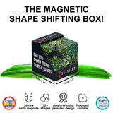 SHASHIBO Shape Shifting Box – Patented Fidget Cube ?C Shashibo Cube Magnet Fidget Toy Transforms Into Over 70 Shapes (Elements)