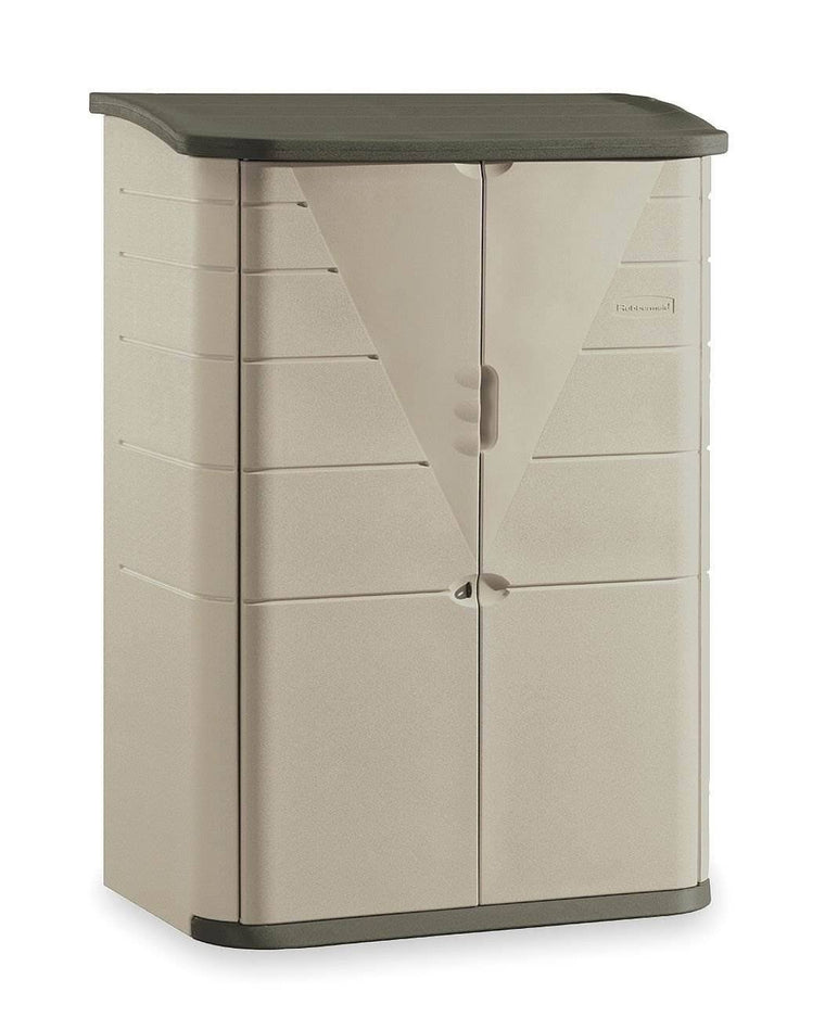 Rubbermaid Large Vertical Storage Shed FG374601OLVS