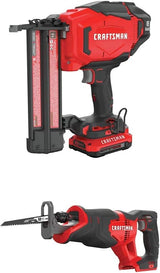CRAFTSMAN V20 Cordless Brad Nailer Kit, 18GA (CMCN618C1)