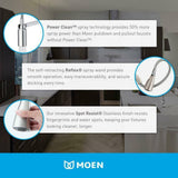Moen Kaden Single-Handle Pull-Down Sprayer Kitchen Faucet Stainless