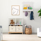 GAP babyGap Tate 4-in-1 Convertible Crib – Greenguard Gold Certified, Bianca White/Natural