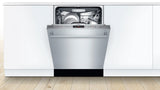 Bosch – 800 Series 24 Top Control Built-In Dishwasher with CrystalDry, Stainless Steel Tub, 3rd Rack, 42 dBa – Stainless steel