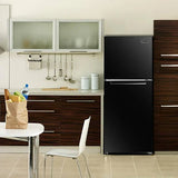 2025 Magic Chef HMDR1000BE Top Freezer Refrigerator in Black 10.1 Cu. ft.