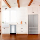 Bosch – 800 Series 24 Top Control Built-In Dishwasher with CrystalDry, Stainless Steel Tub, 3rd Rack, 40 dBa – Stainless steel