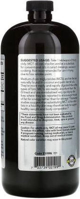 NOW Sports MCT Oil – 32 fl oz Pack of 2