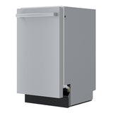 Bosch – 800 Series 18 Top Control Smart Built-In Dishwasher with 3rd Rack and 44 dBA – Silver