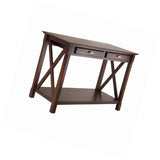 Xola Console Table with 2 Drawers – Cappuccino – Winsome