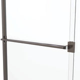 Basco 3500-44SRN Classic 64-1/2×22 High x 44×22 Wide Bypass Framed Shower Door with Silver