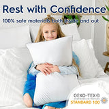 viewstar Bed Pillows King Size Set of 2, Hotel Quality, Down Alternative Big Pillow for Back, Stomach or Side Sleepers, Firm