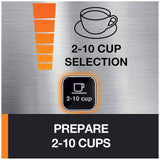Krups KM785D50 Grind and Brew 10 Cup Coffee Maker
