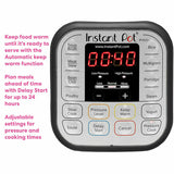 Instant Pot Duo Mini 7-in-1 3qt Electric Pressure Cooker – Silver