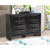 Glory Furniture Marilla 8 Drawer Dresser in Black – G1500-D