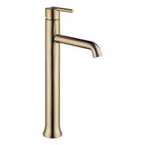 Delta 759-CZ-DST Trinsic Single Handle Vessel Bathroom Faucet Champagne Bronze